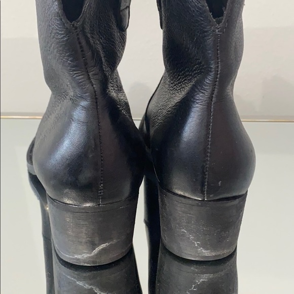 Schutz cowboy Leather booties - Picture 3 of 7